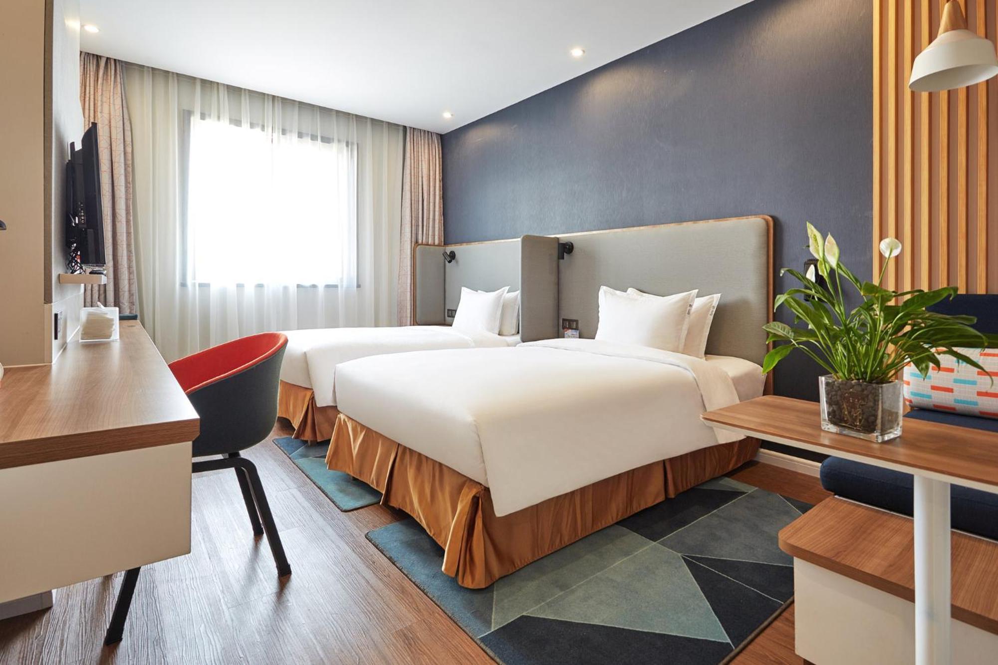 Holiday Inn Express Nanjing Xuanwu Lake By Ihg Buitenkant foto